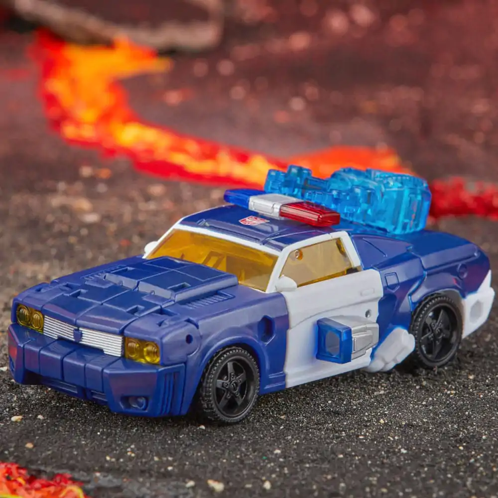 Transformers Generations Legacy United Deluxe Class akčná figúrka Rescue Bots Universe Autobot Chase 14 cm produktová fotografia