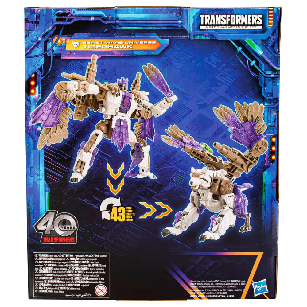 Transformers Generations Legacy United Leader Class Action Figure Beast Wars Universe Tigerhawk 19 cm termékfotó