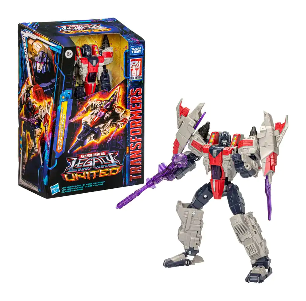 Transformers Generations Legacy United Voyager Class akčná figúrka Cybertron Universe Starscream 18 cm termékfotó