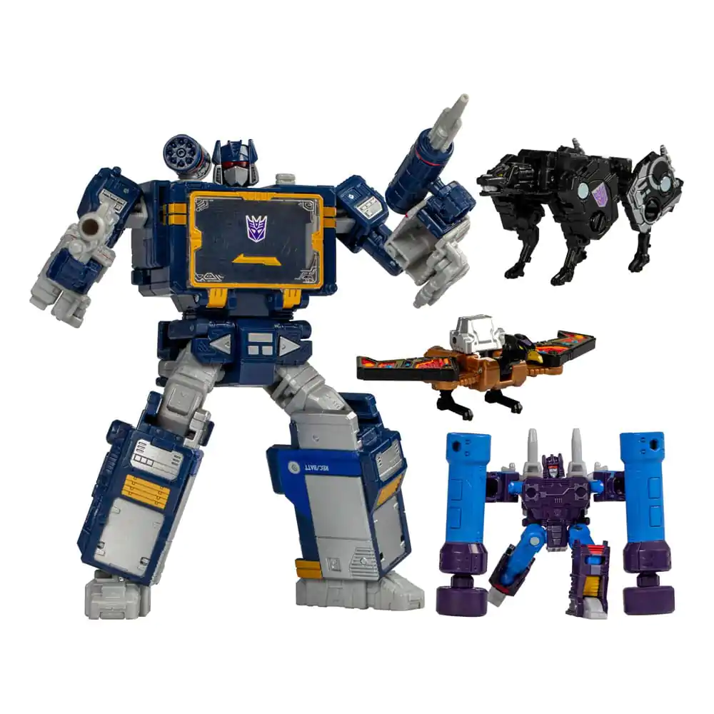 Transformers Generations Legacy United Voyager Class Akčná figúrka G1 Universe Soundwave 18 cm produktová fotografia