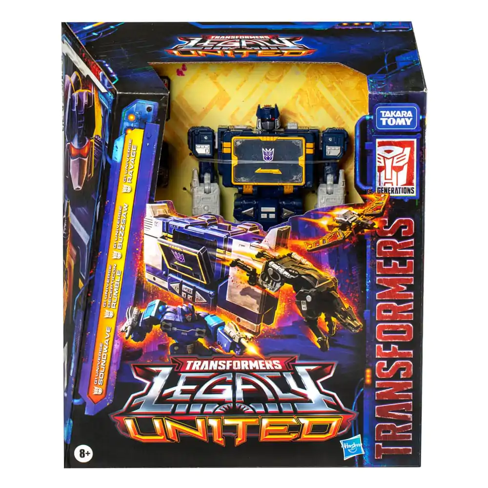 Transformers Generations Legacy United Voyager Class Akčná figúrka G1 Universe Soundwave 18 cm produktová fotografia