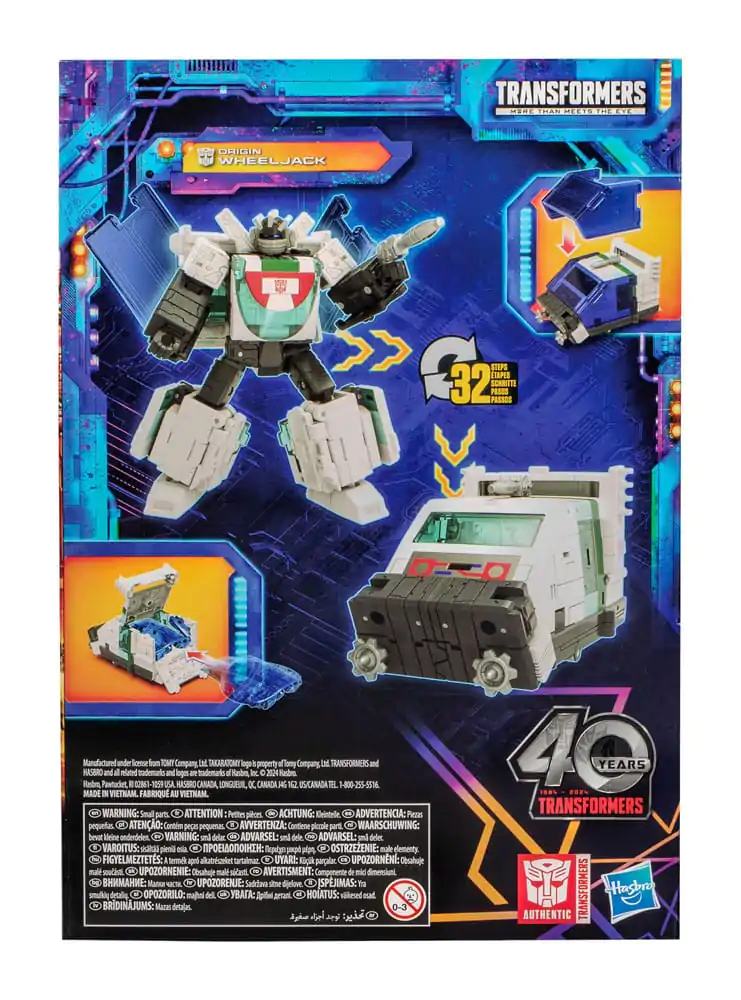 Transformers Generations Legacy United Voyager Class akčná figúrka Origin Wheeljack 18 cm produktová fotografia