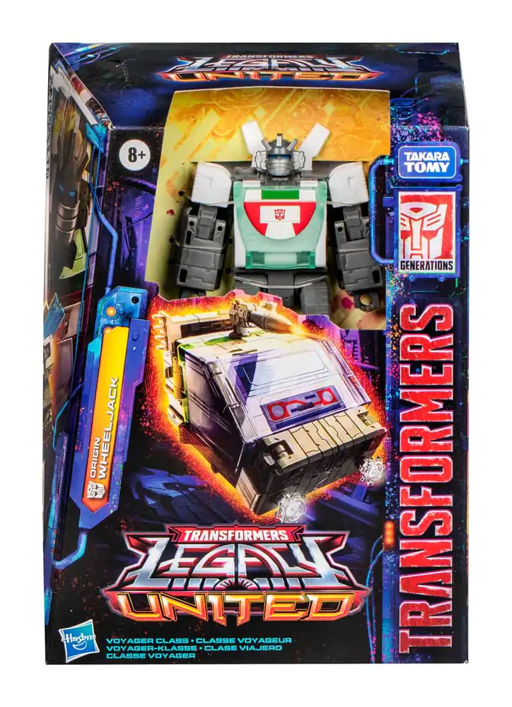 Transformers Generations Legacy United Voyager Class akčná figúrka Origin Wheeljack 18 cm produktová fotografia