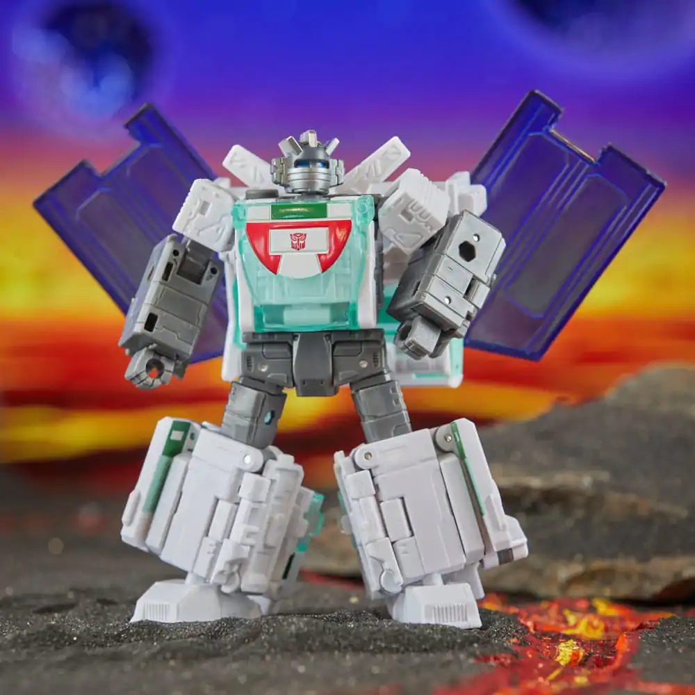 Transformers Generations Legacy United Voyager Class akčná figúrka Origin Wheeljack 18 cm produktová fotografia