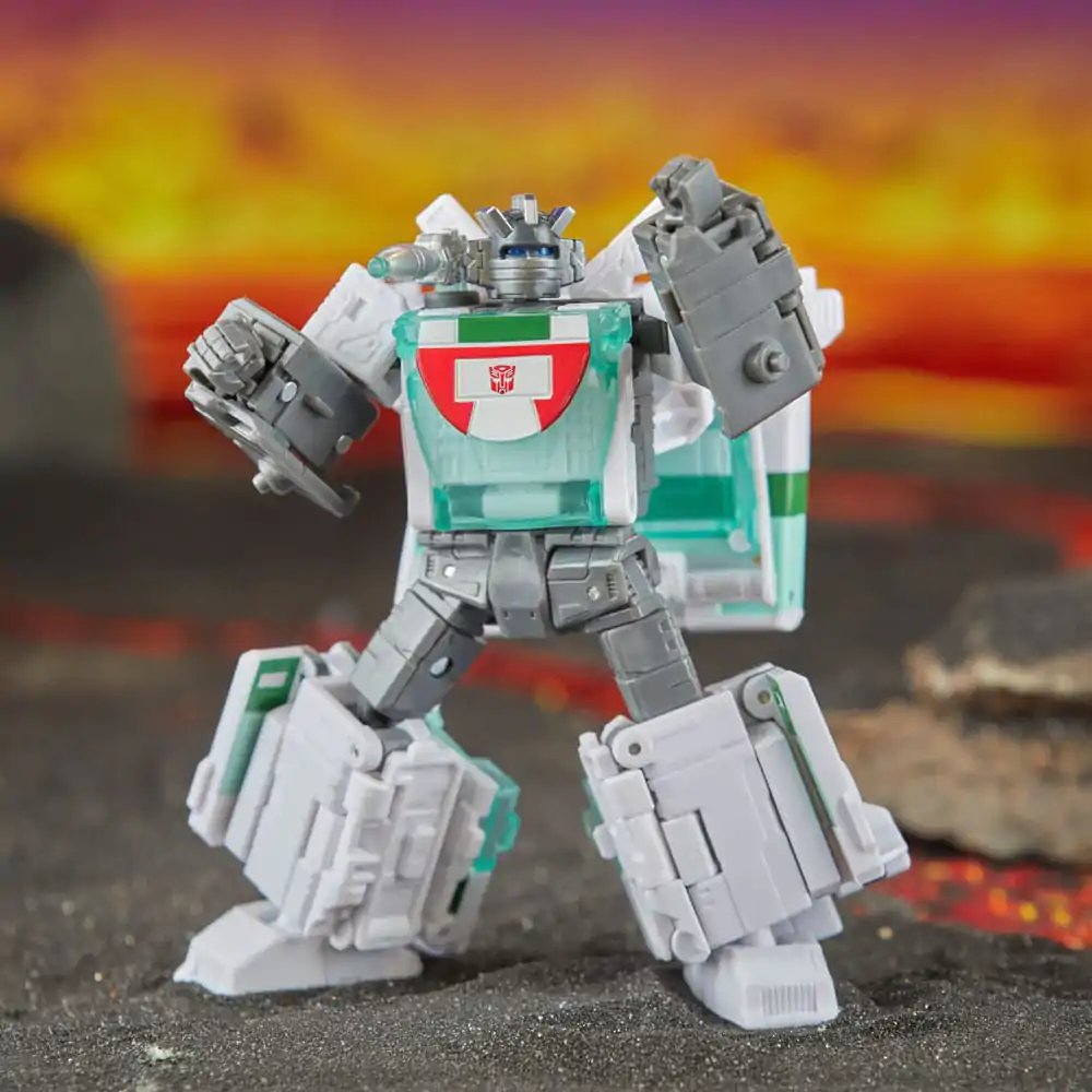 Transformers Generations Legacy United Voyager Class akčná figúrka Origin Wheeljack 18 cm produktová fotografia