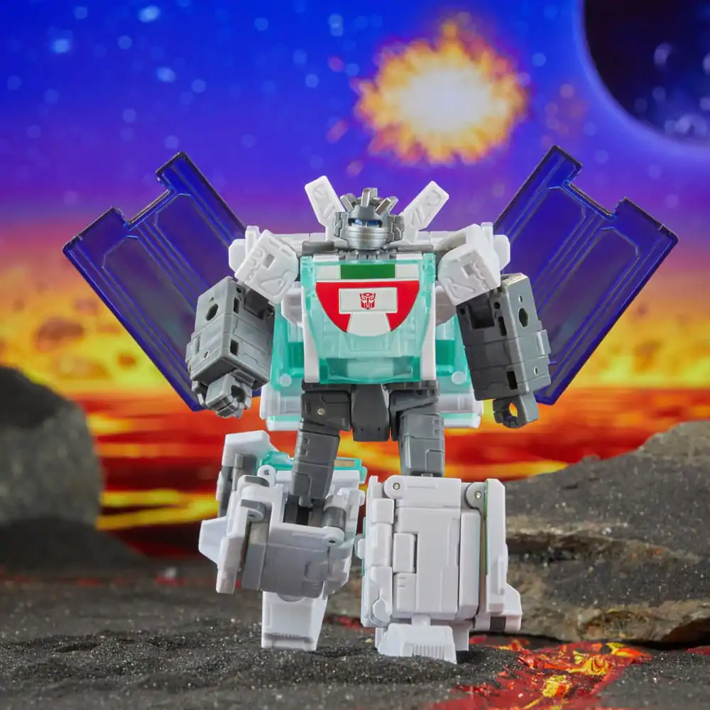 Transformers Generations Legacy United Voyager Class akčná figúrka Origin Wheeljack 18 cm produktová fotografia