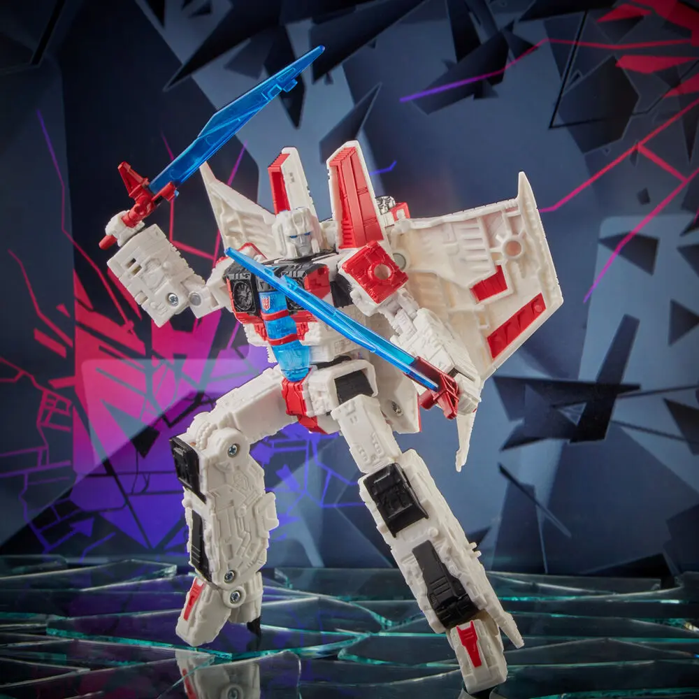 Transformers: Shattered Glass Voyager Class Akčná figúrka 2021 Starscream 18 cm produktová fotografia