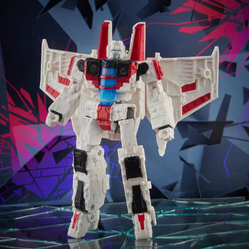 Transformers: Shattered Glass Voyager Class Akčná figúrka 2021 Starscream 18 cm produktová fotografia