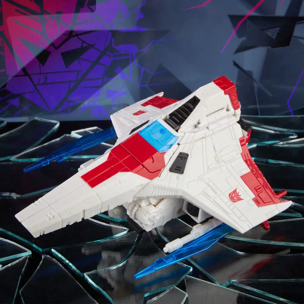 Transformers: Shattered Glass Voyager Class Akčná figúrka 2021 Starscream 18 cm produktová fotografia