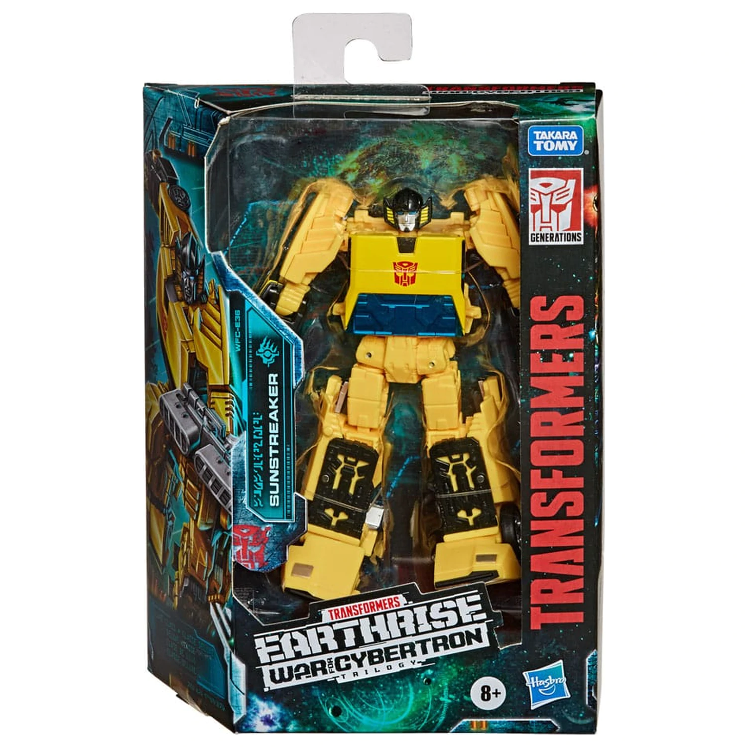 Transformers Generations War for Cybertron: Earthrise Deluxe Class akčná figúrka Sunstreaker 14 cm produktová fotografia