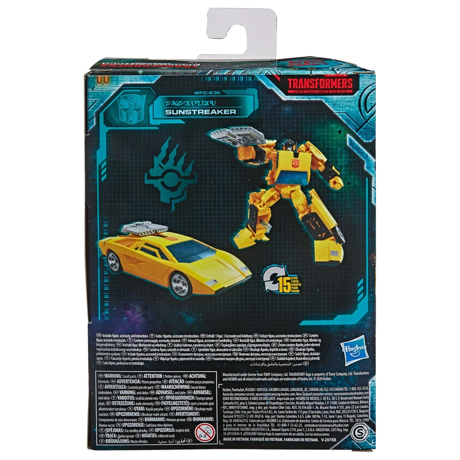 Transformers Generations War for Cybertron: Earthrise Deluxe Class akčná figúrka Sunstreaker 14 cm produktová fotografia