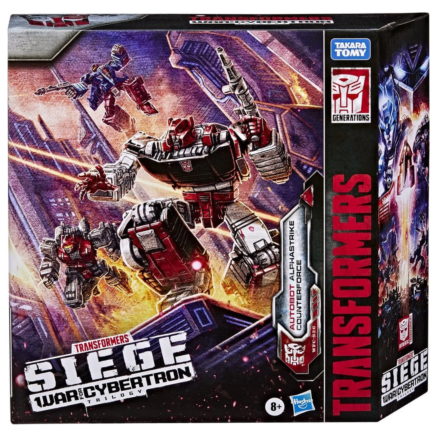 Transformers Generations War for Cybertron: Siege akčná figúrka 3-balenie Autobot Alphastrike Counterforce produktová fotografia