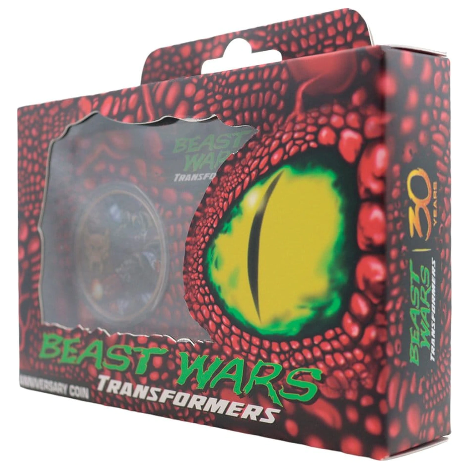 Transformers Zberateľská minca Beast Wars 30th Anniversary Limitovaná edícia produktová fotografia