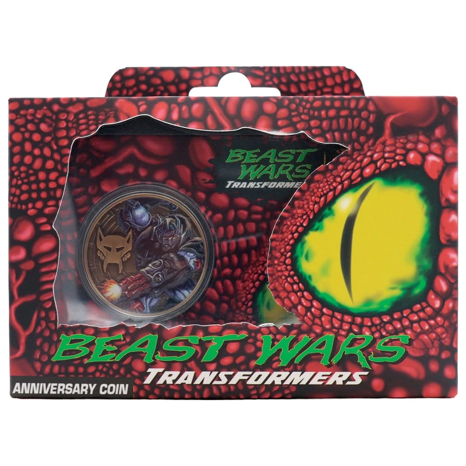 Transformers Zberateľská minca Beast Wars 30th Anniversary Limitovaná edícia produktová fotografia