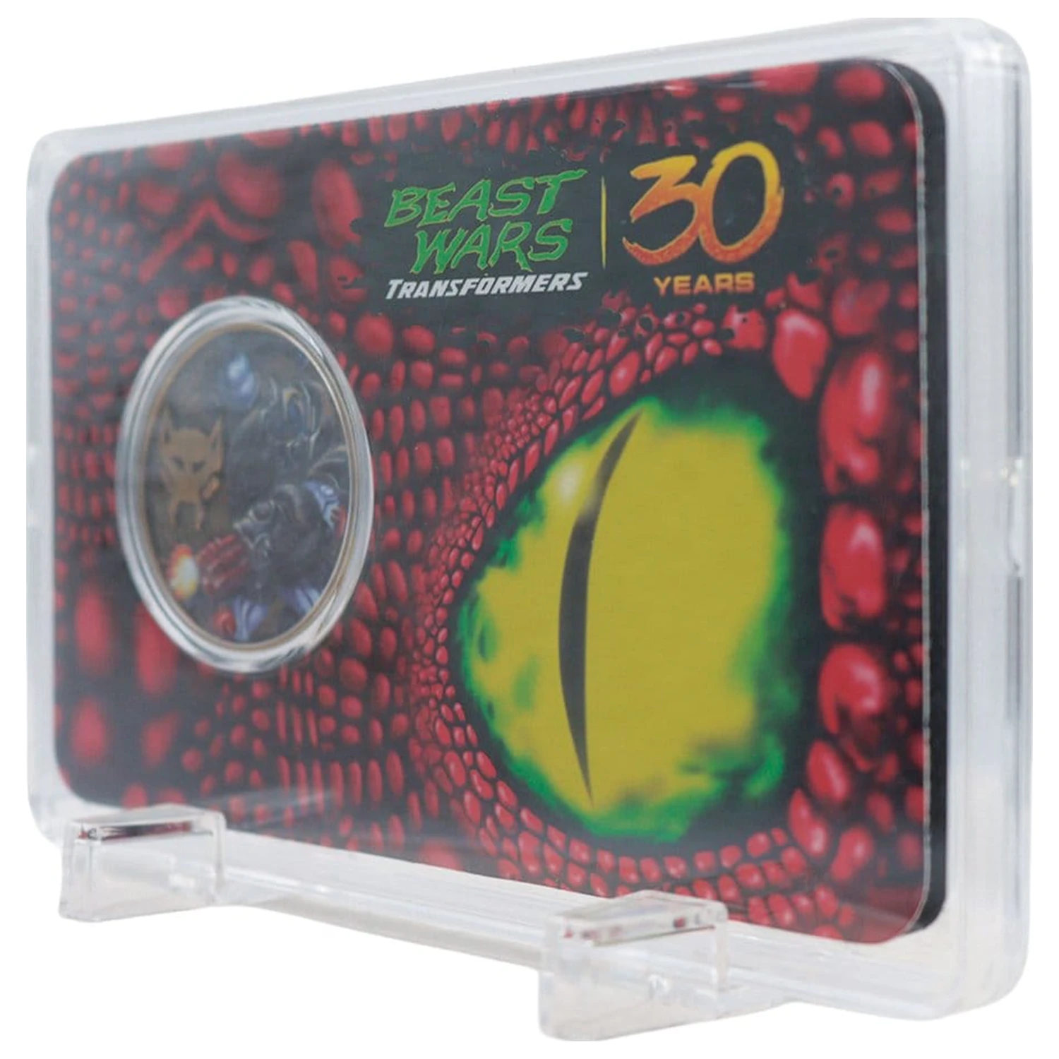 Transformers Zberateľská minca Beast Wars 30th Anniversary Limitovaná edícia produktová fotografia