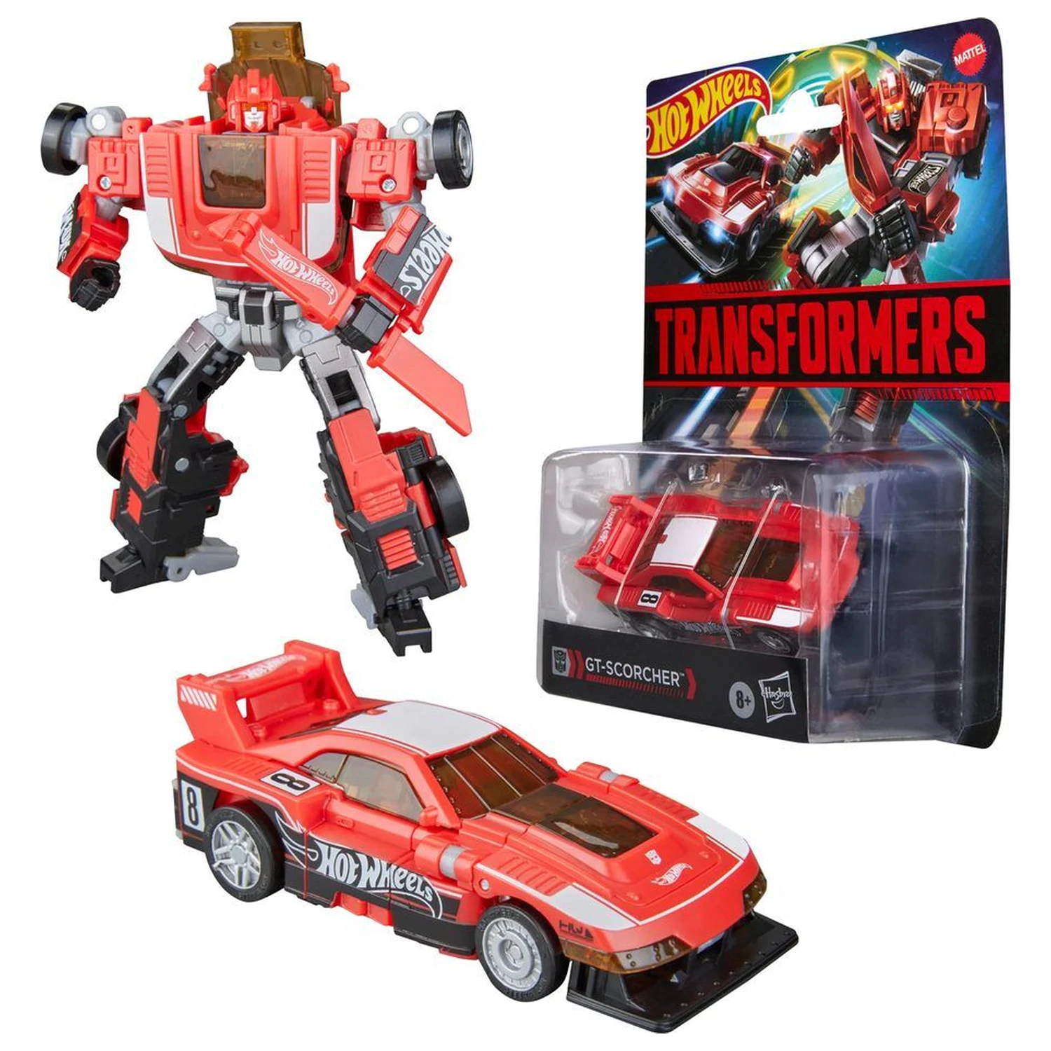 Transformers Hot Wheels Gt Scorcher figúrka 12.5cm produktová fotografia
