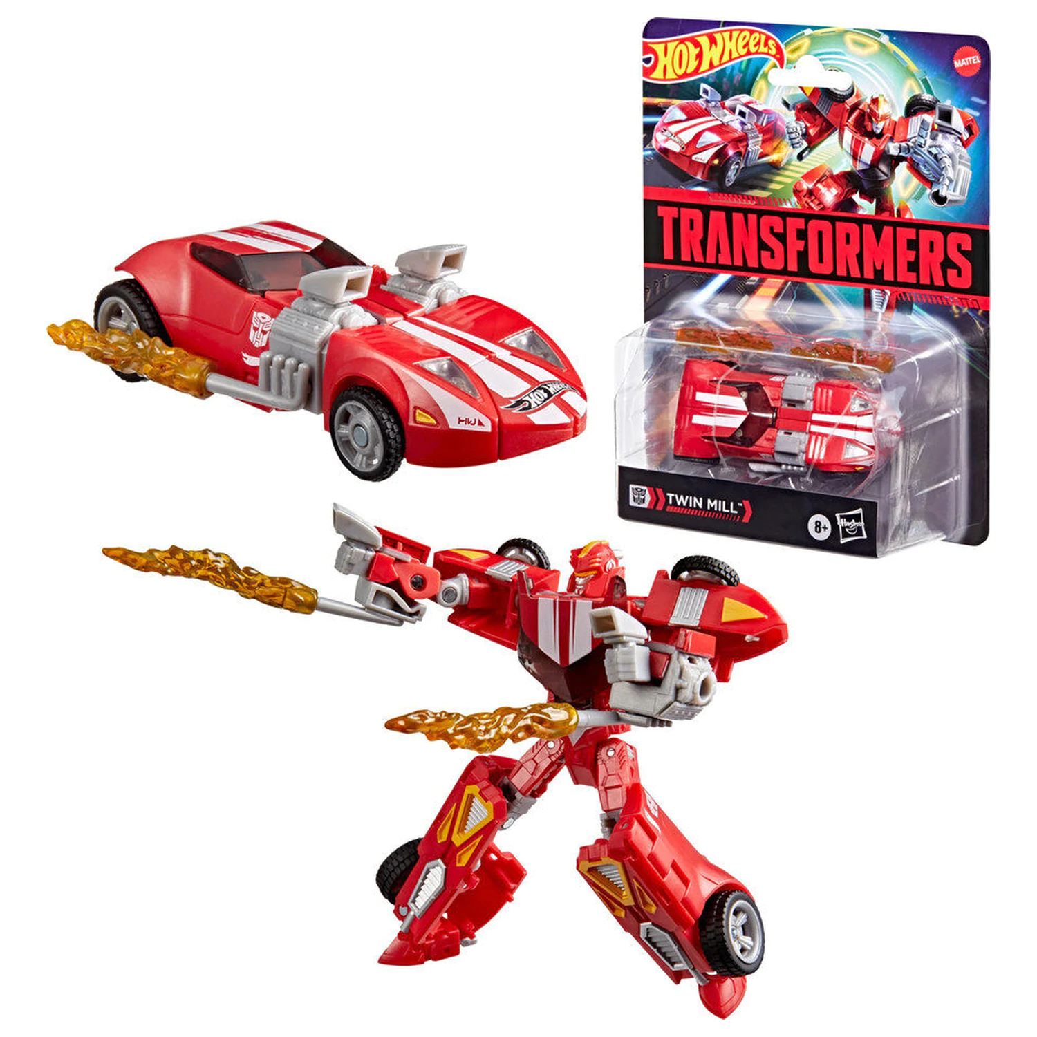 Transformers Hot Wheels figúrka Twin Mill 12.5 cm produktová fotografia