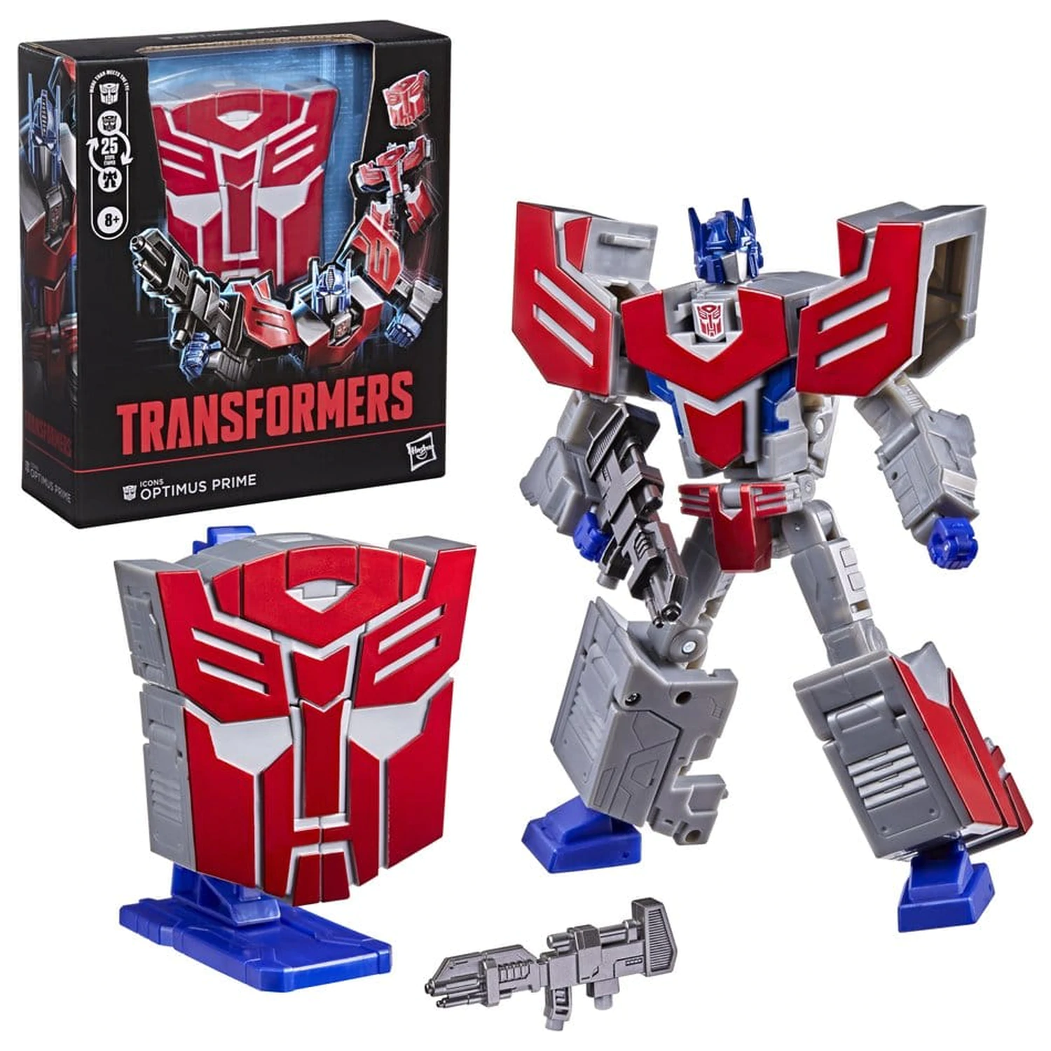 Transformers Icons Voyager Class akčná figúrka Optimus Prime 17 cm produktová fotografia