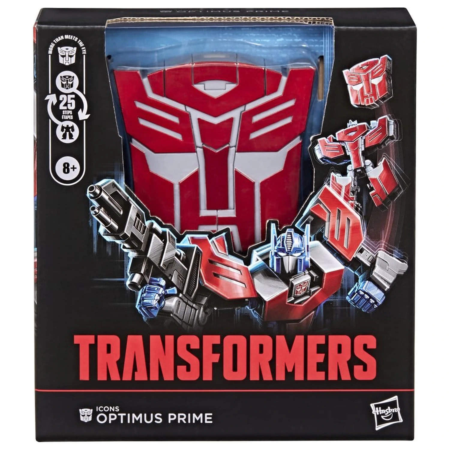 Transformers Icons Voyager Class akčná figúrka Optimus Prime 17 cm produktová fotografia