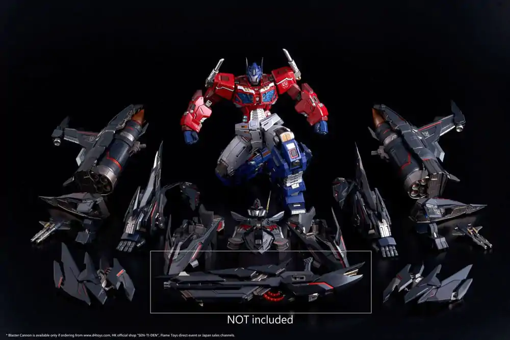 Transformers Kuro Kara Kuri Akčná figúrka Accessorys Optimus Prime Jet Power Armor 21 cm produktová fotografia
