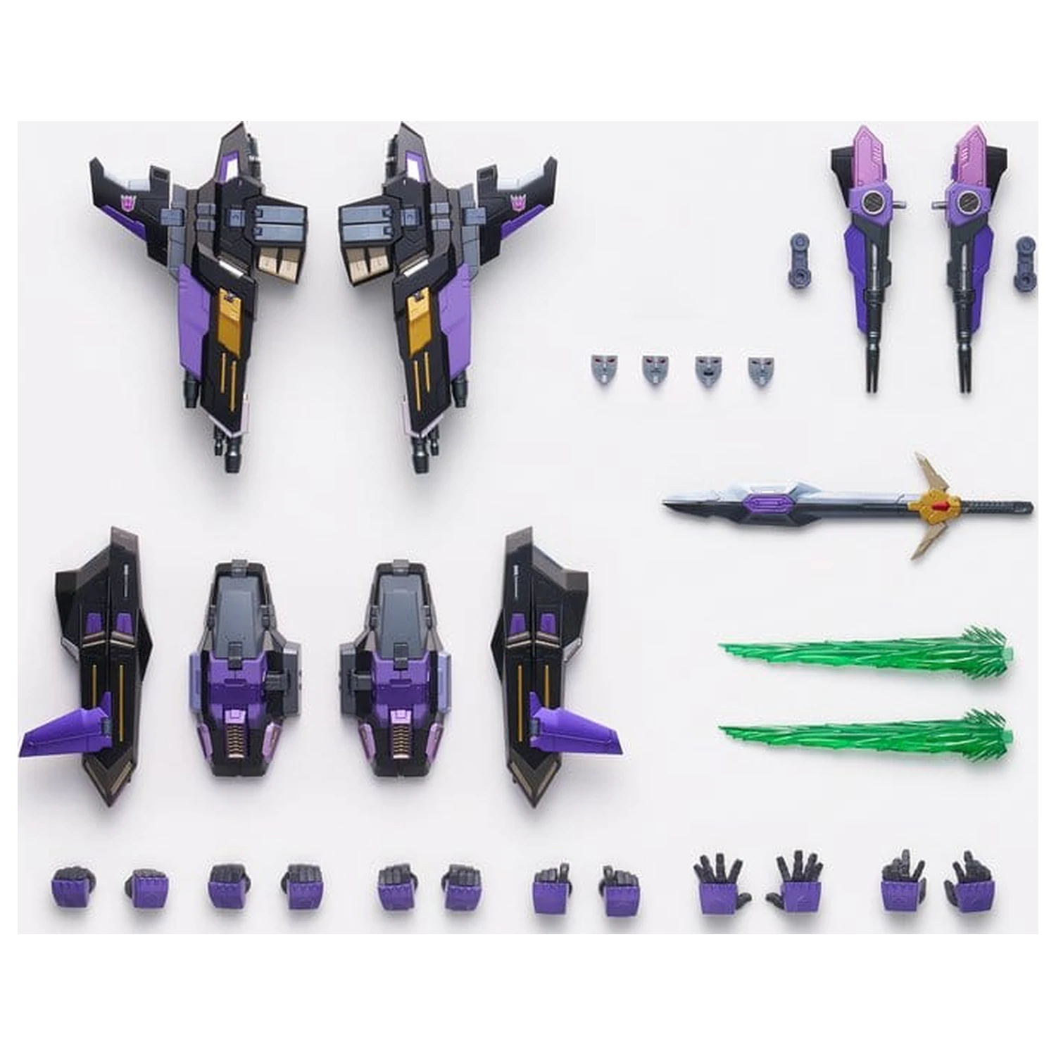 Transformers Kuro Kara Kuri akčná figúrka Skywarp 21 cm produktová fotografia