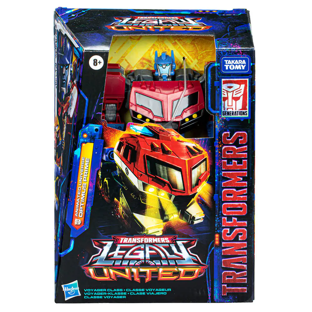 Transformers Legacy United Voyager Class Animated Universe Optimus Prime akčná figúrka 17,5 cm termékfotó