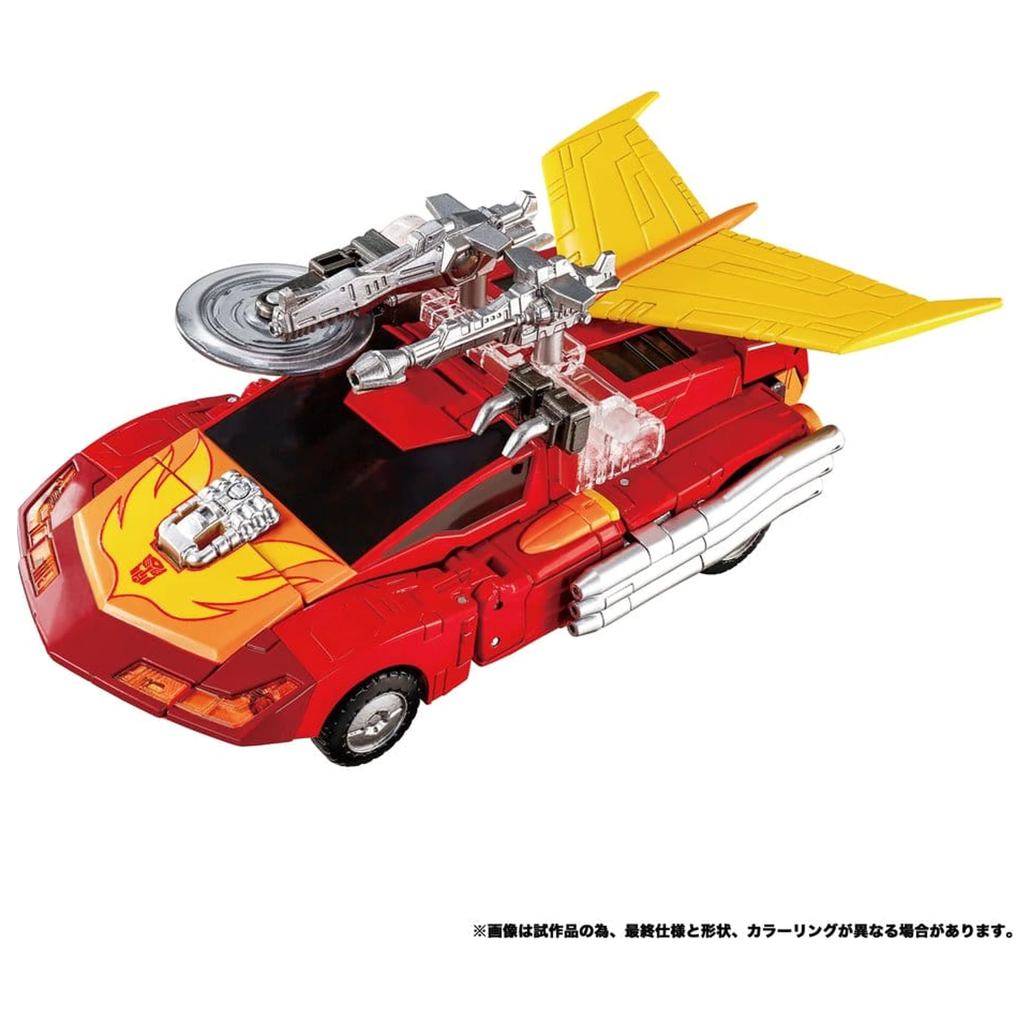 Transformers Masterpiece MPG-20 akčná figúrka Hot Rod (Style Generation) 18 cm produktová fotografia