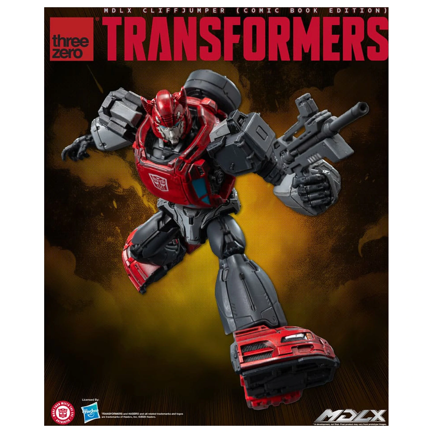 Transformers MDLX Akčná figúrka Cliffjumper (Comic Book Edition) 12 cm produktová fotografia