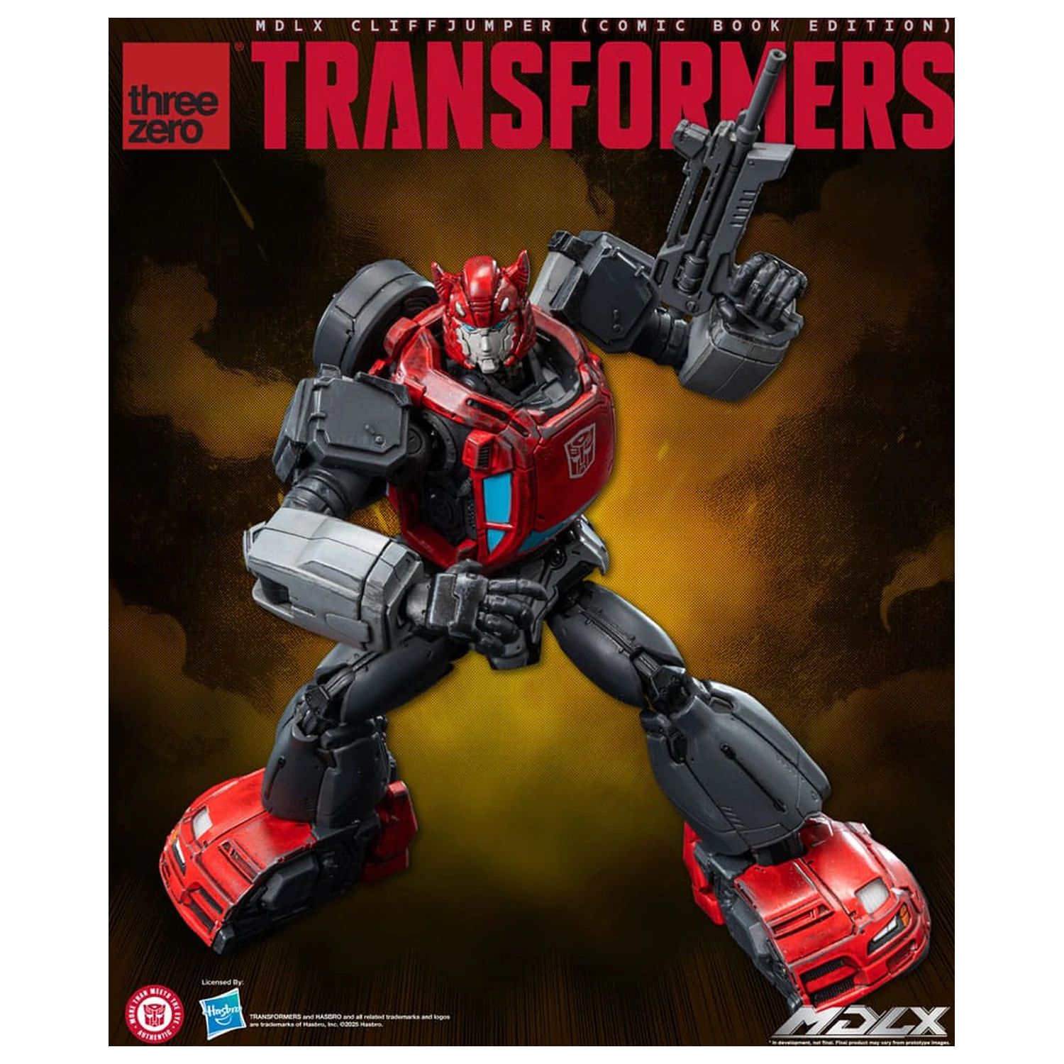 Transformers MDLX Akčná figúrka Cliffjumper (Comic Book Edition) 12 cm produktová fotografia