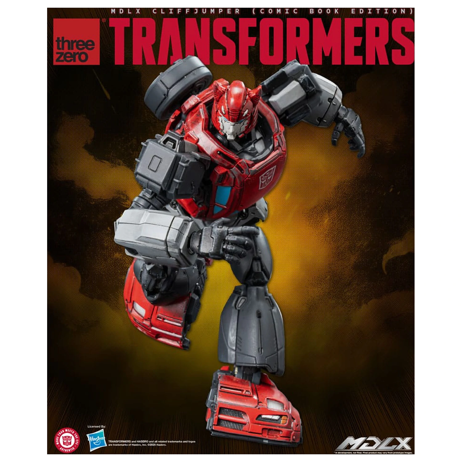 Transformers MDLX Akčná figúrka Cliffjumper (Comic Book Edition) 12 cm produktová fotografia