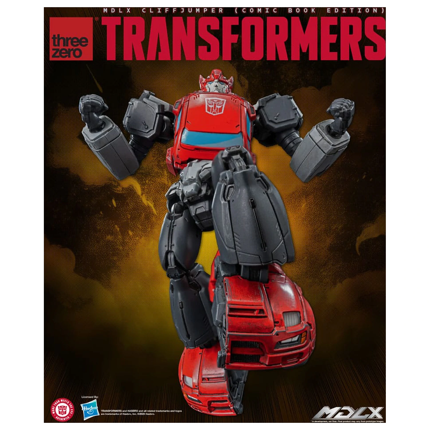 Transformers MDLX Akčná figúrka Cliffjumper (Comic Book Edition) 12 cm produktová fotografia