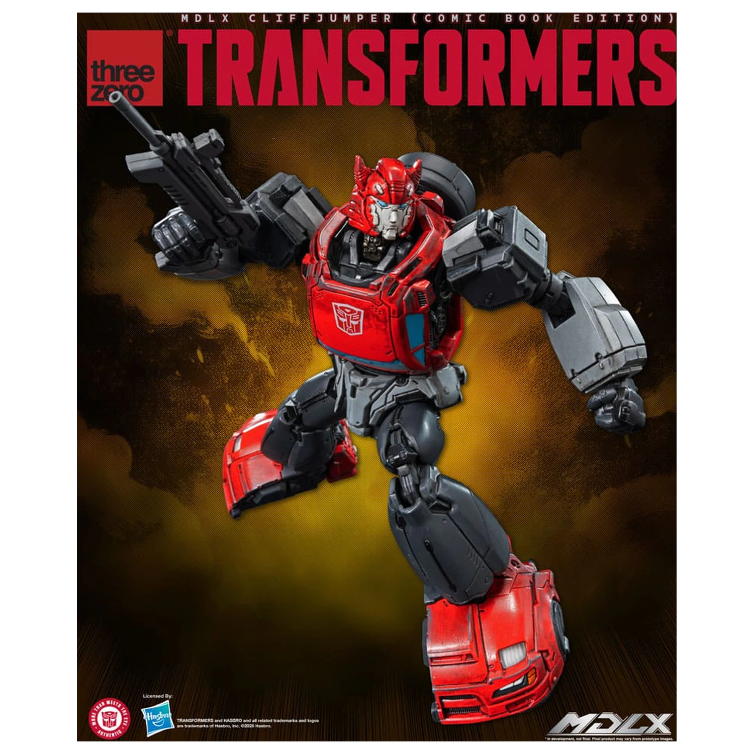 Transformers MDLX Akčná figúrka Cliffjumper (Comic Book Edition) 12 cm produktová fotografia