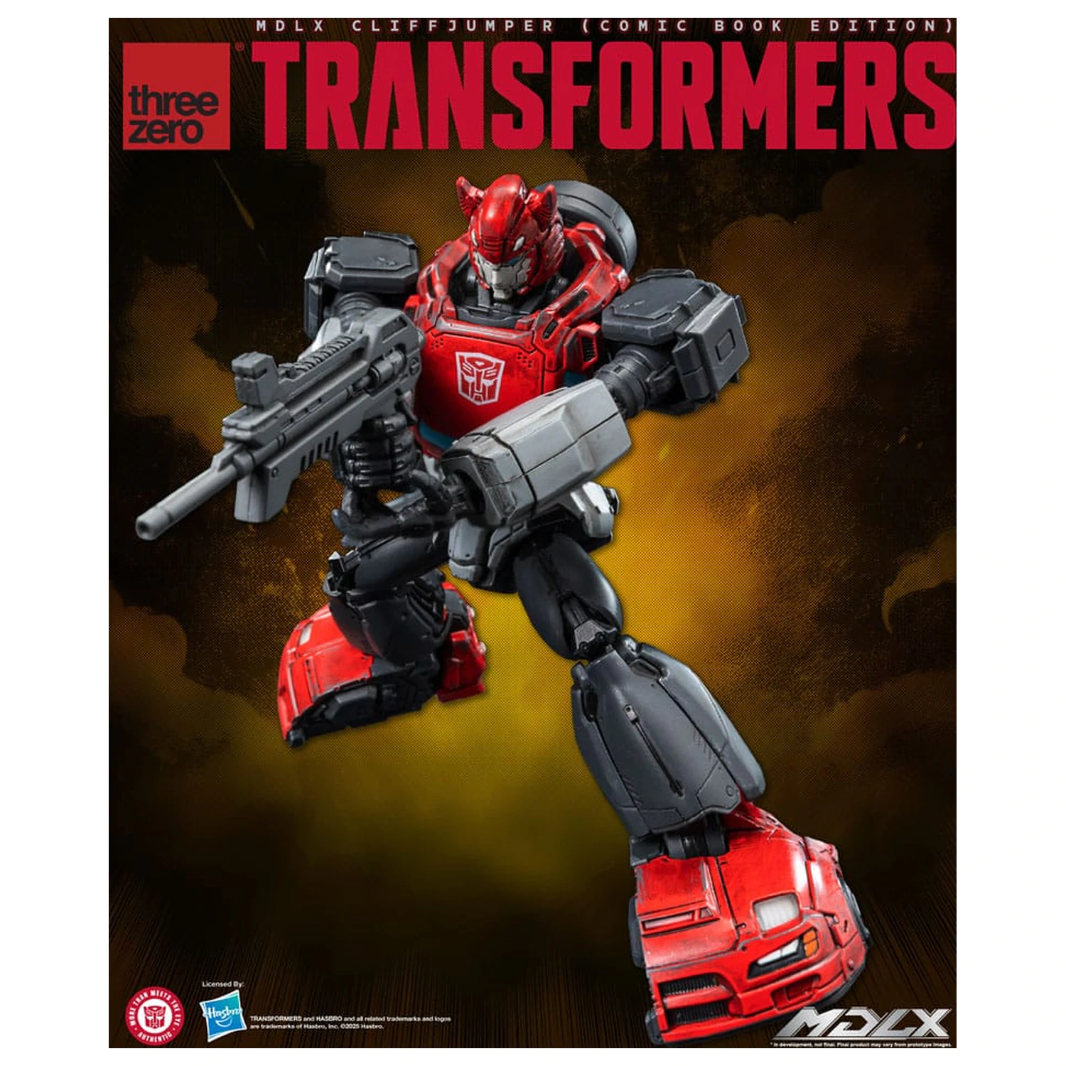 Transformers MDLX Akčná figúrka Cliffjumper (Comic Book Edition) 12 cm produktová fotografia