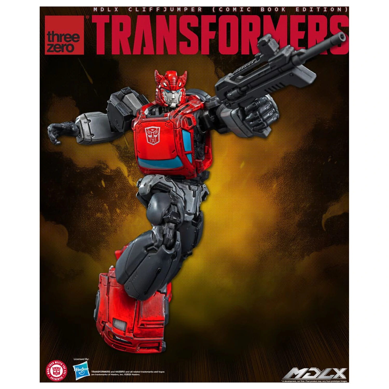 Transformers MDLX Akčná figúrka Cliffjumper (Comic Book Edition) 12 cm produktová fotografia