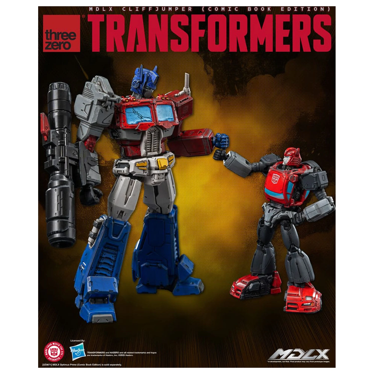 Transformers MDLX Akčná figúrka Cliffjumper (Comic Book Edition) 12 cm produktová fotografia