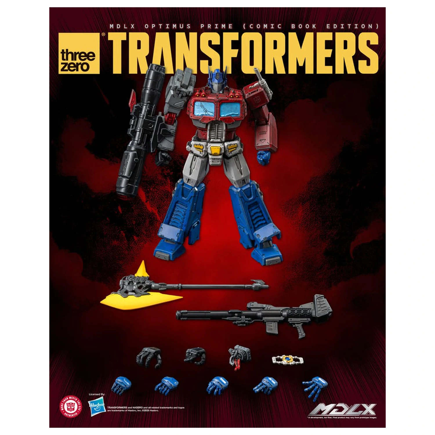 Transformers MDLX akčná figúrka Optimus Prime (Comic Book Edition) 18 cm produktová fotografia