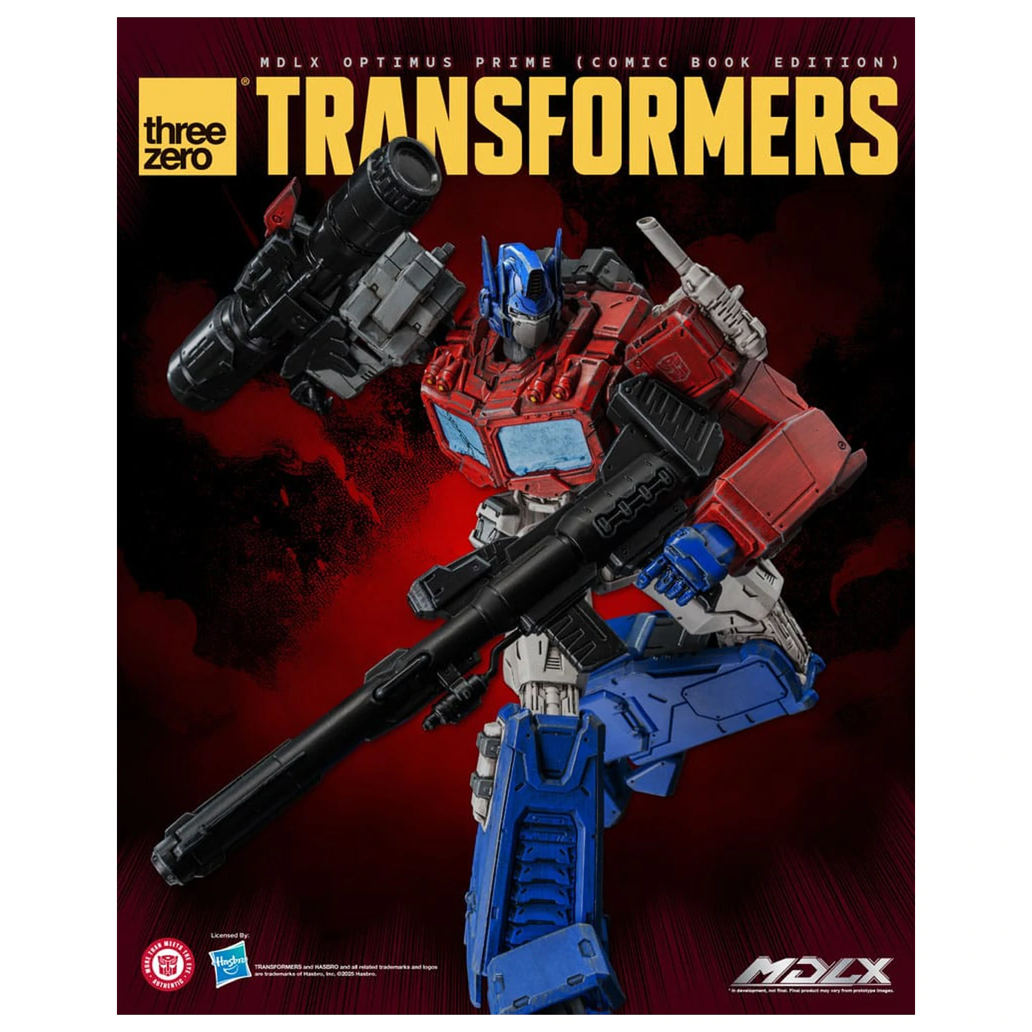 Transformers MDLX akčná figúrka Optimus Prime (Comic Book Edition) 18 cm produktová fotografia