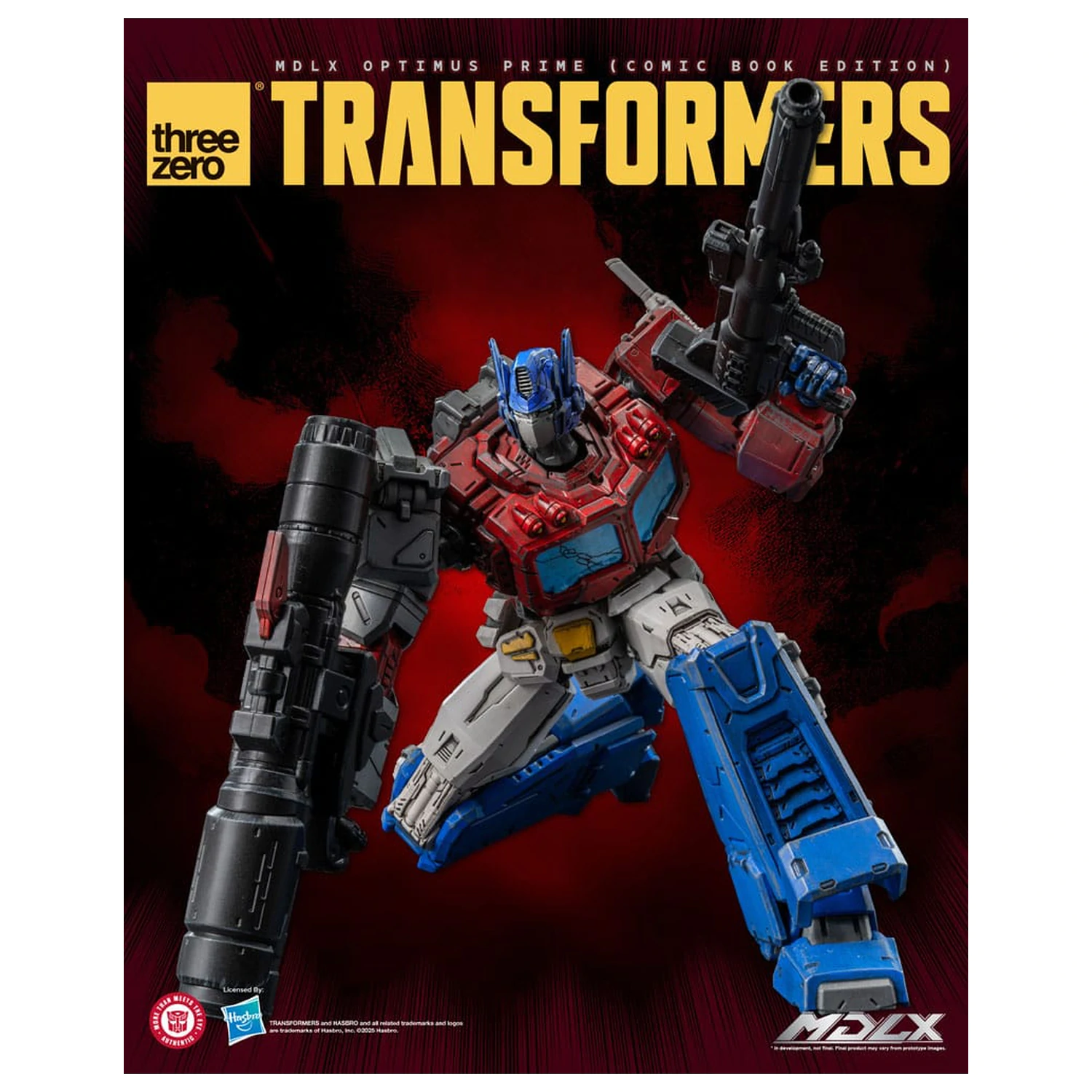 Transformers MDLX akčná figúrka Optimus Prime (Comic Book Edition) 18 cm produktová fotografia