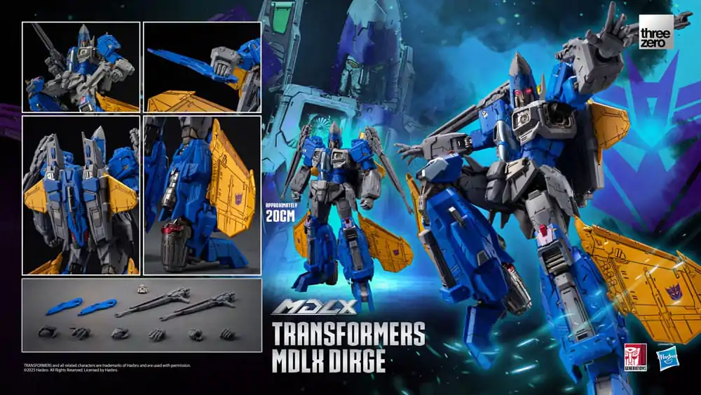Transformers MDLX Akčná Figúrka Dirge 20 cm produktová fotografia