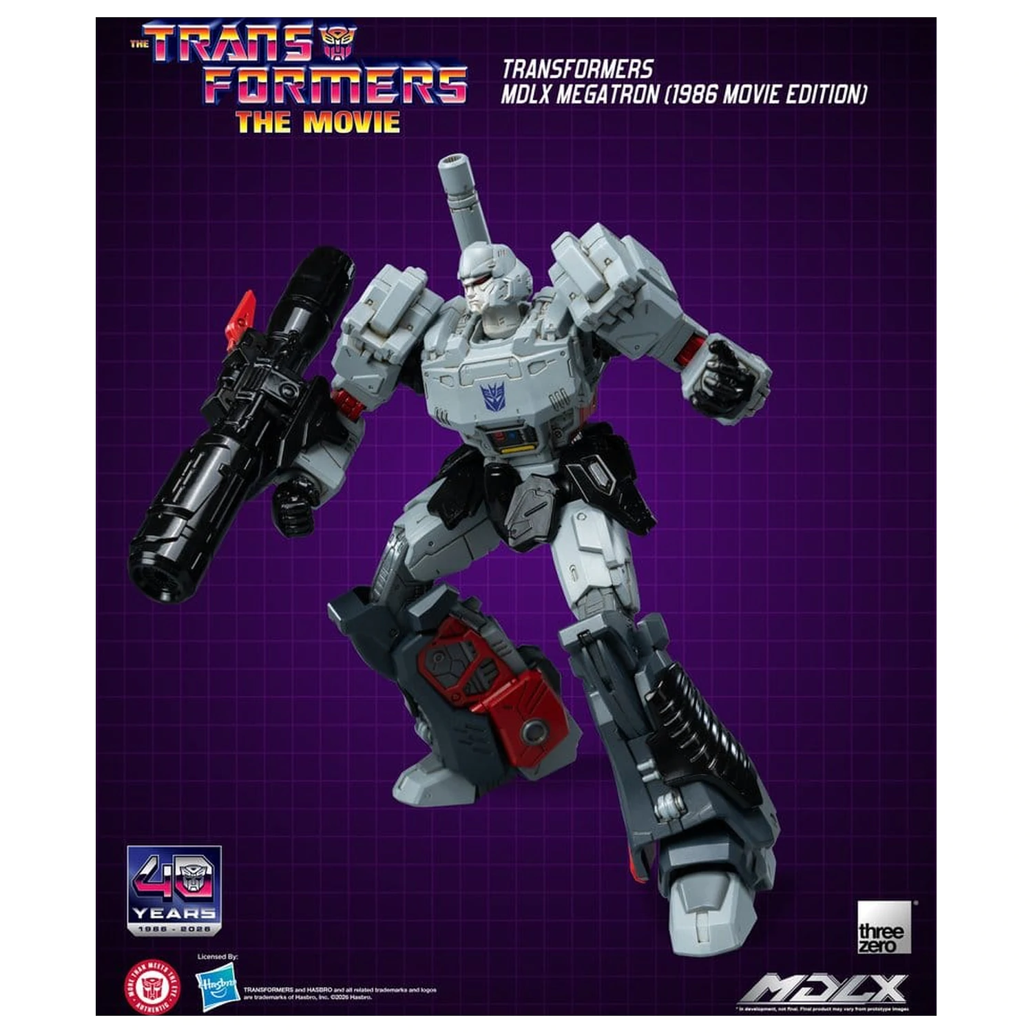 Transformers MDLX akčná figúrka Megatron (1986 Movie Edition) 18 cm produktová fotografia