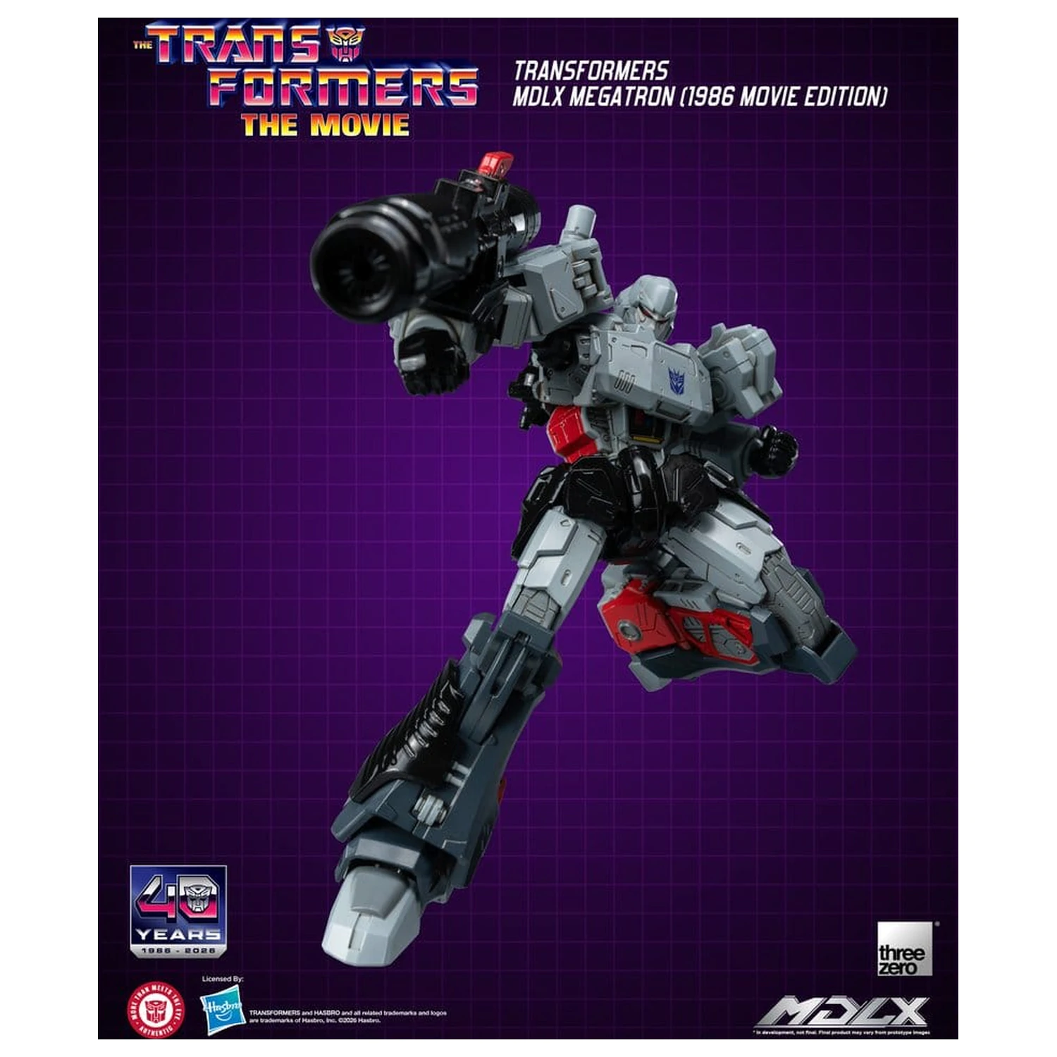 Transformers MDLX akčná figúrka Megatron (1986 Movie Edition) 18 cm produktová fotografia