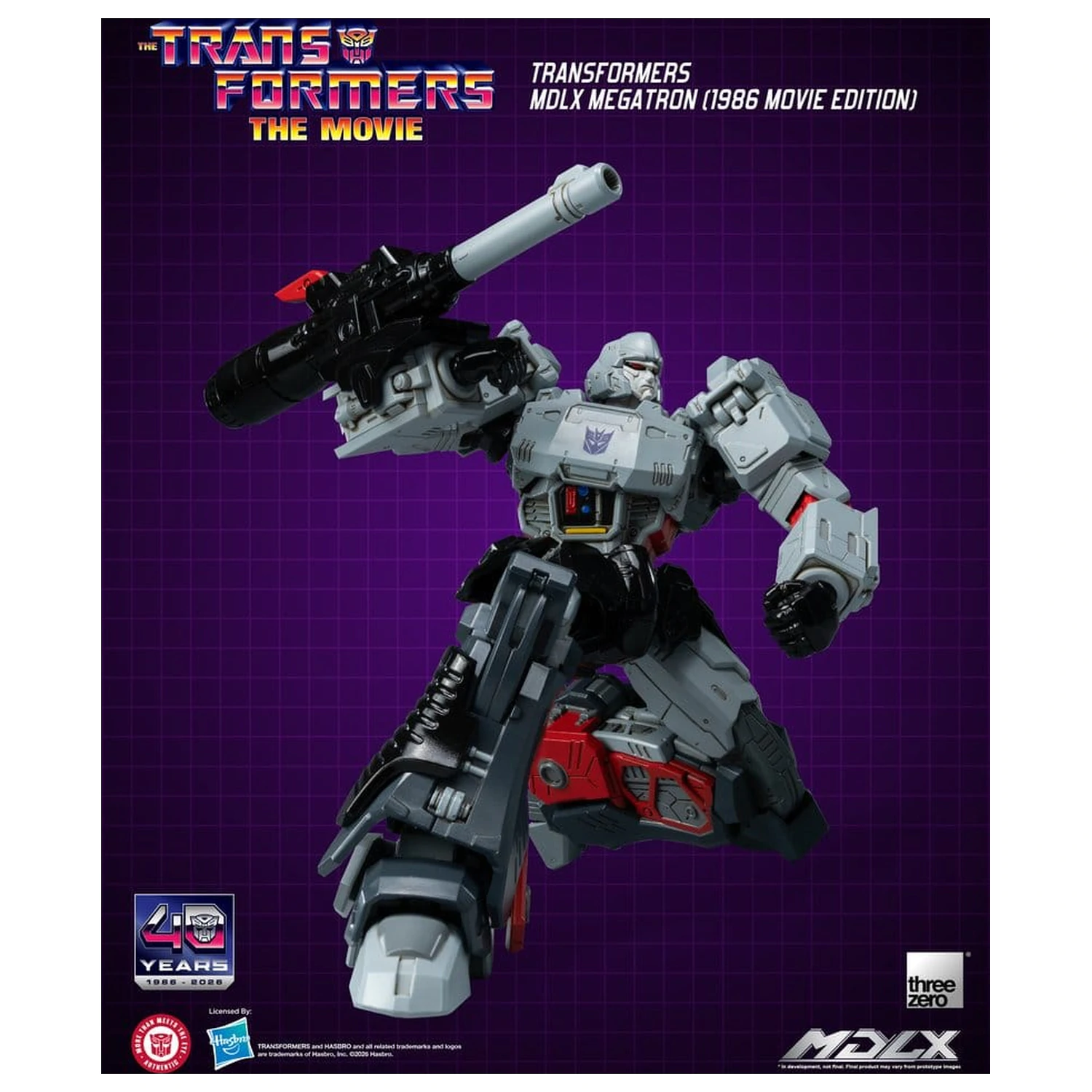 Transformers MDLX akčná figúrka Megatron (1986 Movie Edition) 18 cm produktová fotografia