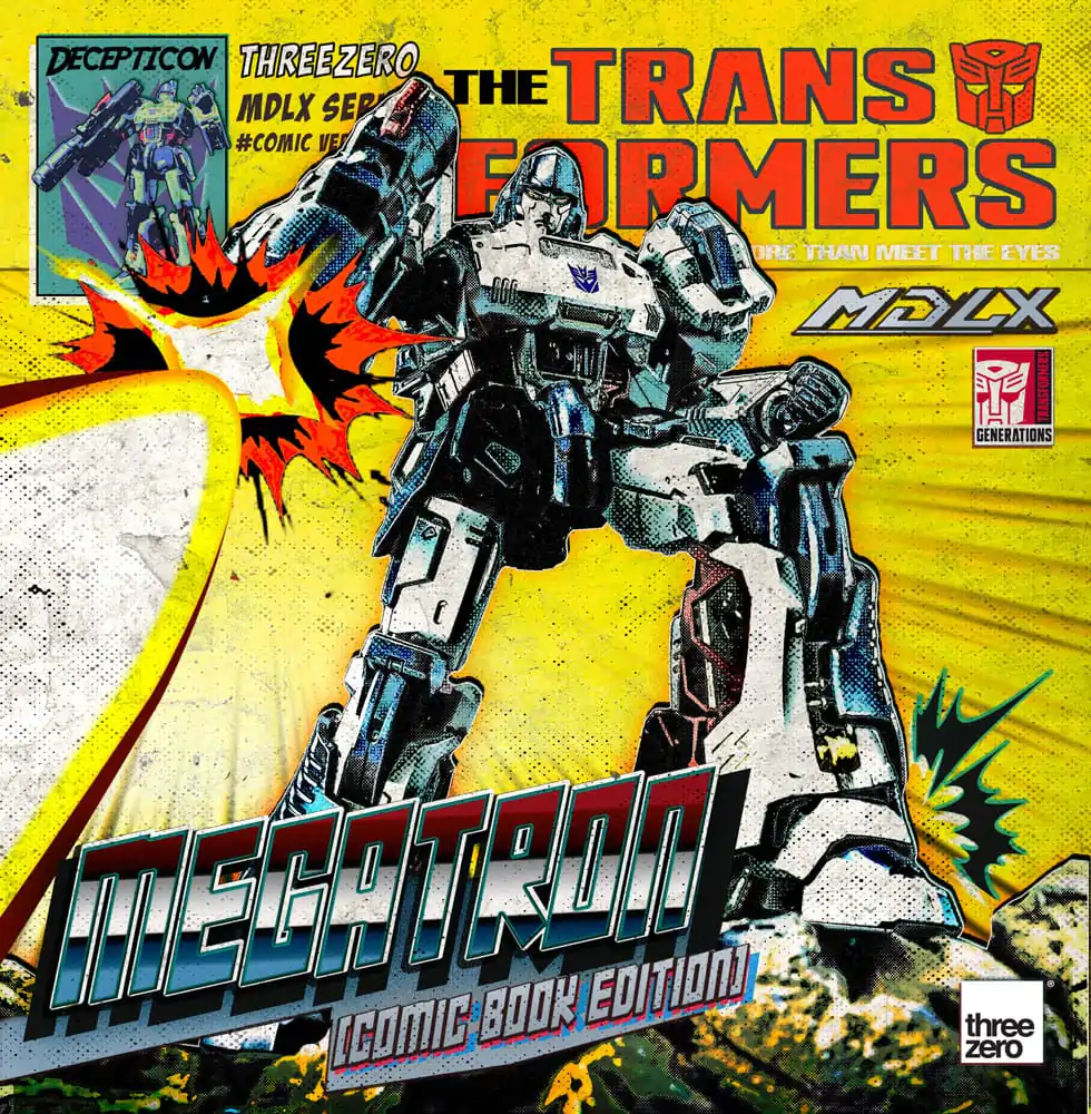 Transformers MDLX Akčná figúrka Megatron (Comic Book Edition) 18 cm produktová fotografia