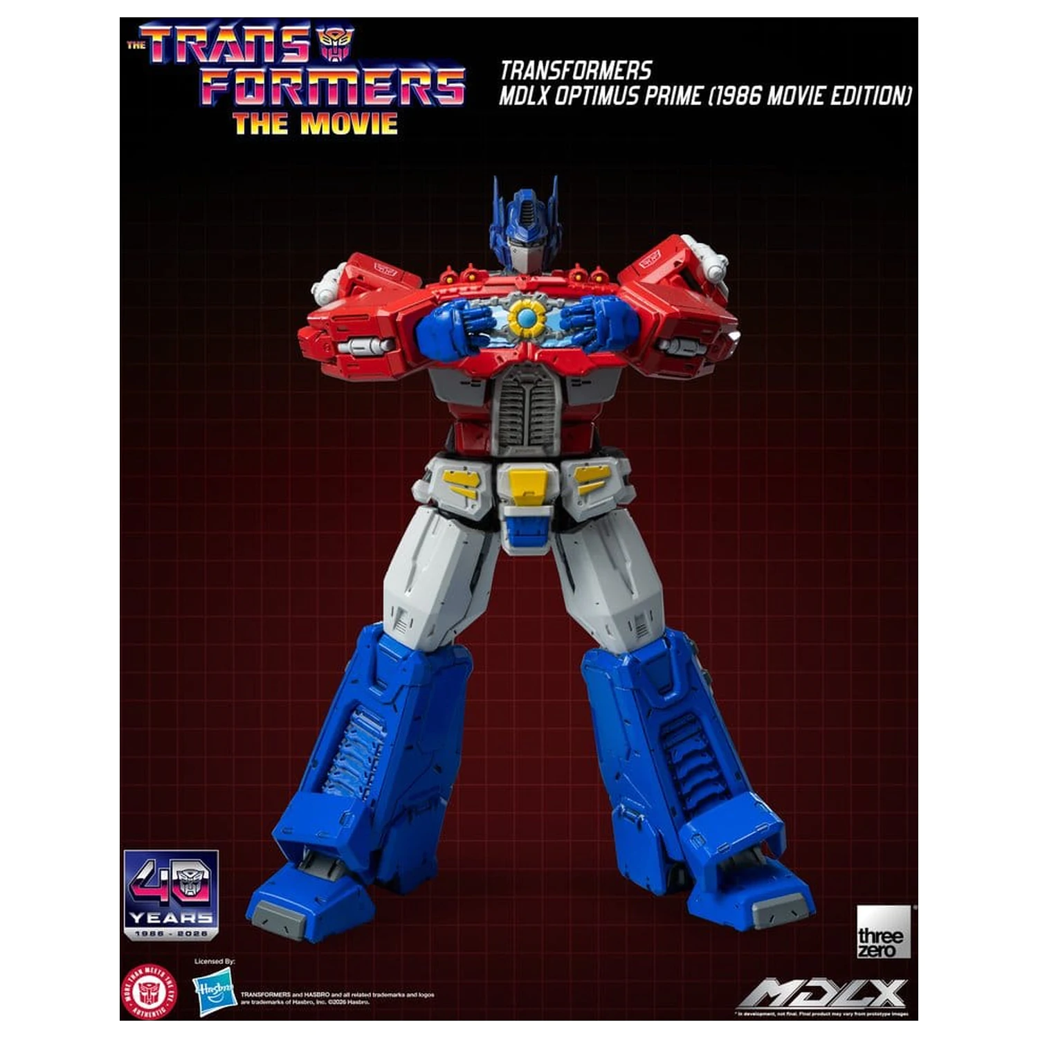 Transformers MDLX akčná figúrka Optimus Prime (1986 Movie Edition) 18 cm produktová fotografia