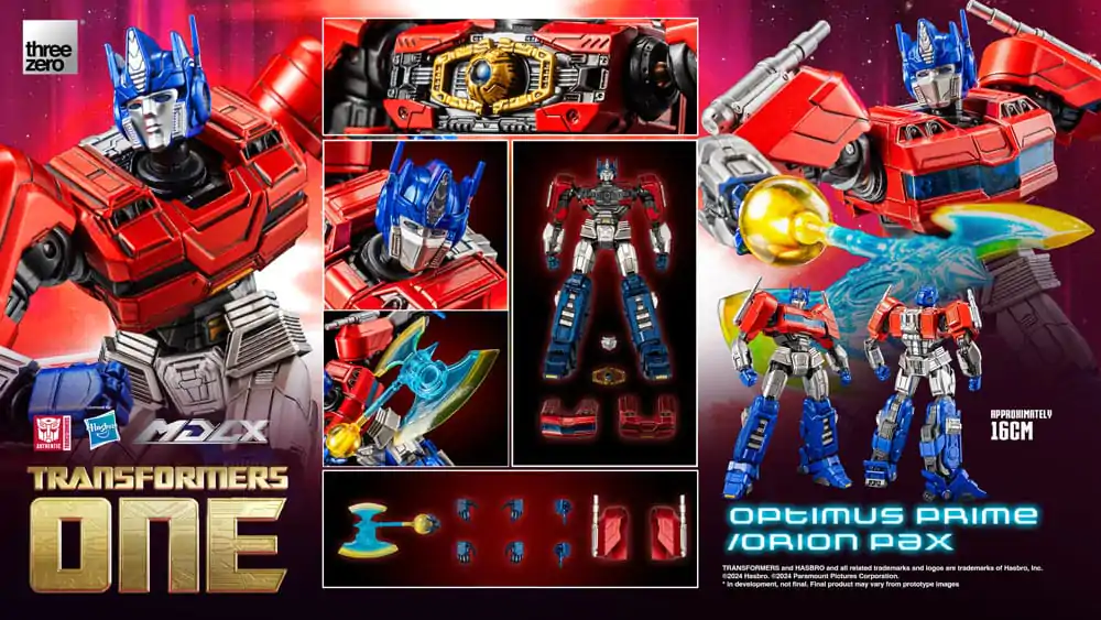 Akčná figúrka Transformers MDLX Optimus Prime/Orion Pax 16 cm produktová fotografia