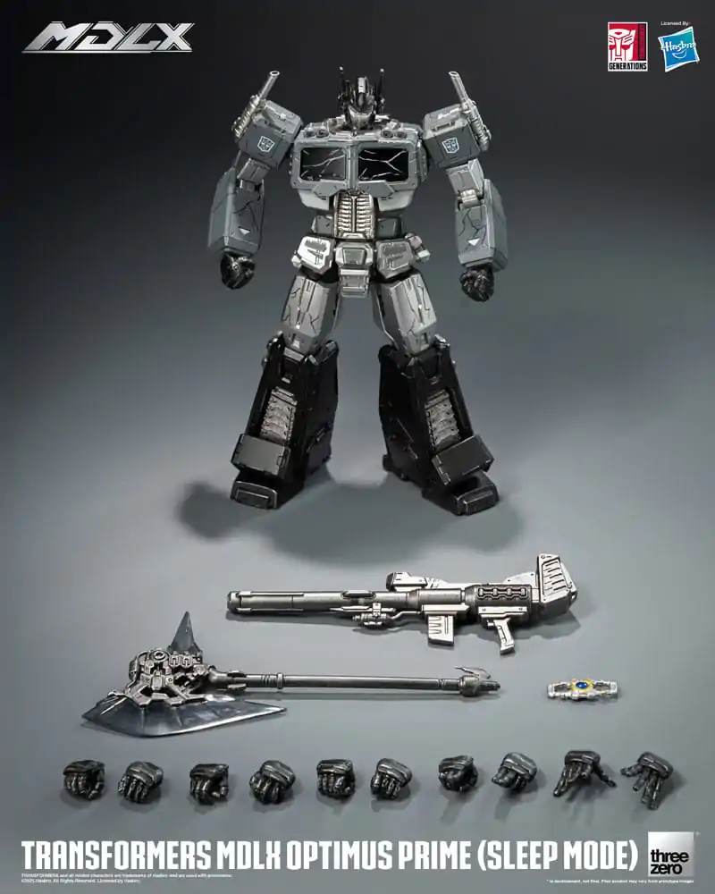 Transformers MDLX Action Figure Optimus Prime (Sleep Mode) 18 cm akčná figúrka produktová fotografia