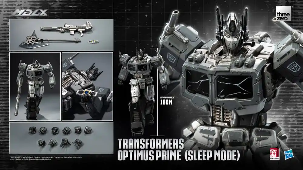 Transformers MDLX Action Figure Optimus Prime (Sleep Mode) 18 cm akčná figúrka produktová fotografia