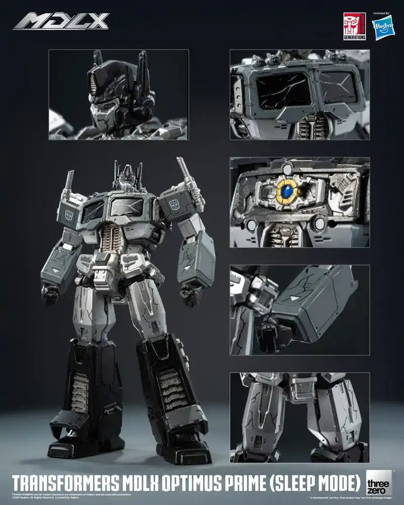 Transformers MDLX Action Figure Optimus Prime (Sleep Mode) 18 cm akčná figúrka produktová fotografia