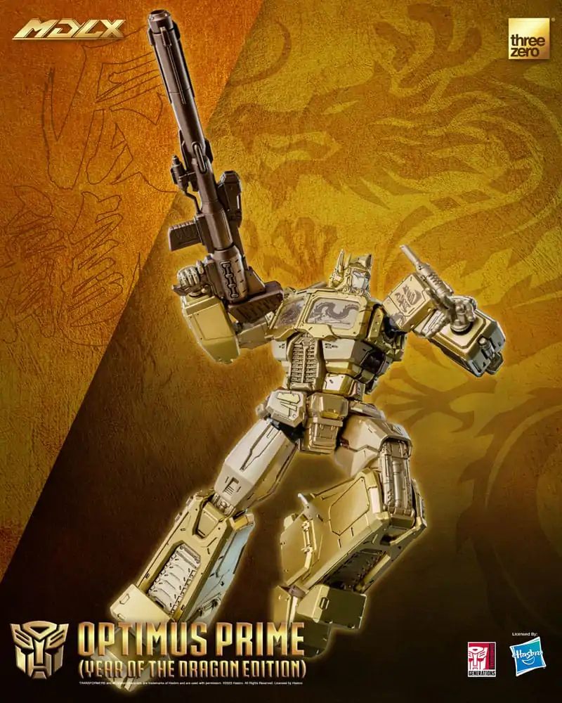 Transformers MDLX akčná figúrka Optimus Prime (Year of the Dragon Edition) 18 cm produktová fotografia