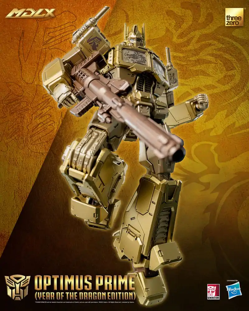 Transformers MDLX akčná figúrka Optimus Prime (Year of the Dragon Edition) 18 cm produktová fotografia